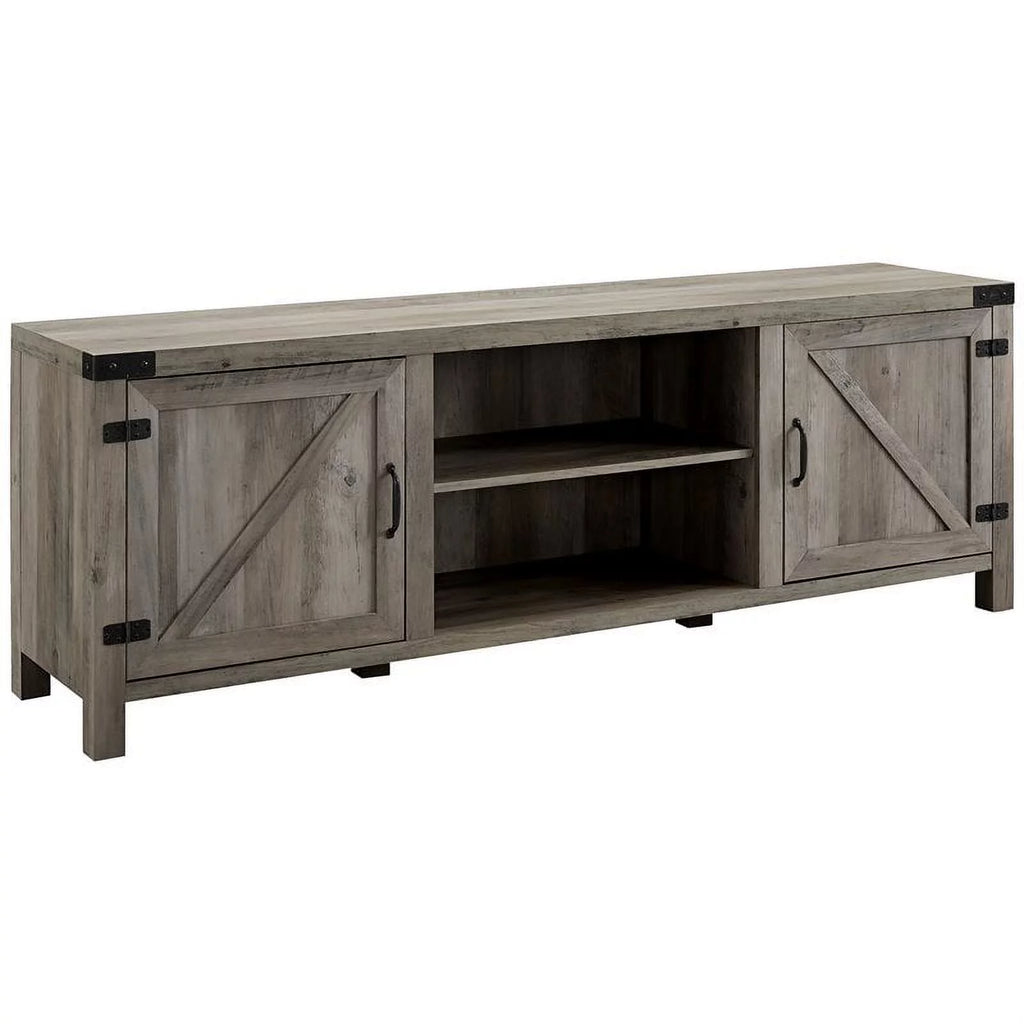 4 Piece TV Stand Coffee Table and 2 End Tables in Gray Z250