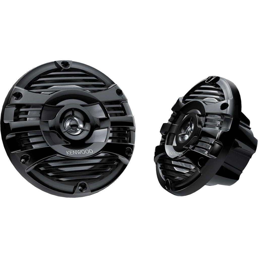4 Channel Bluetooth Waterproof Compact Amplifier with 6.5" 2-way Marine Speaker System L797773