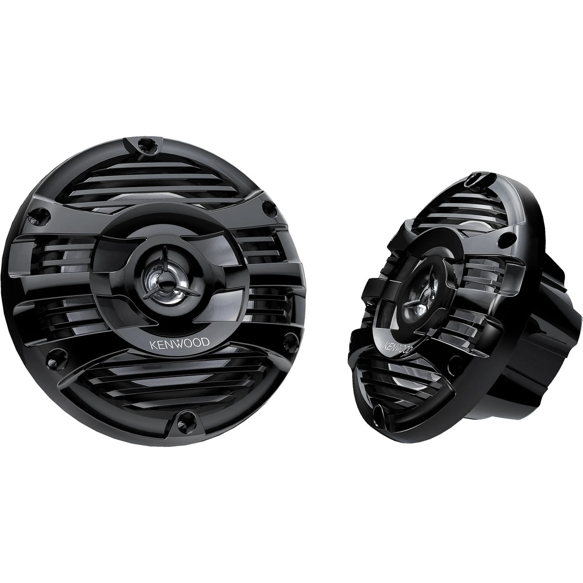 4 Channel Bluetooth Waterproof Compact Amplifier with 6.5" 2-way Marine Speaker System L797773