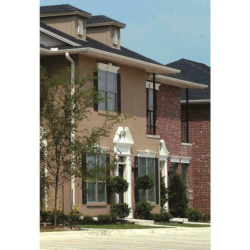 Primed Polyurethane Double Panel Pilaster Moulding with Plinth Block J7775