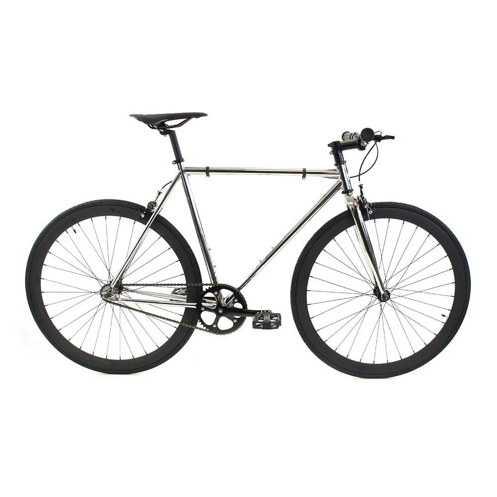 Chrome Fixed Gear Bike 55 cm J764