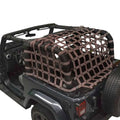4x4 Rear Upper Cargo Netting with Regular Sides, Sand C599334