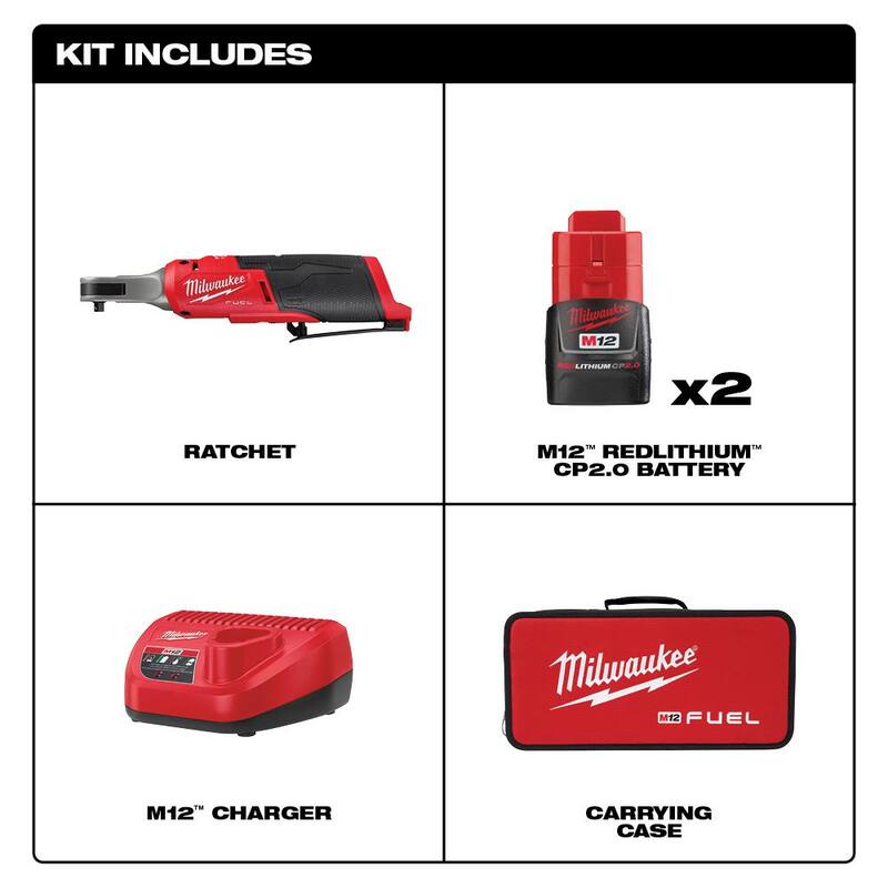 12V Lithium-Ion Brushless Cordless 1/4 in. Ratchet M97281
