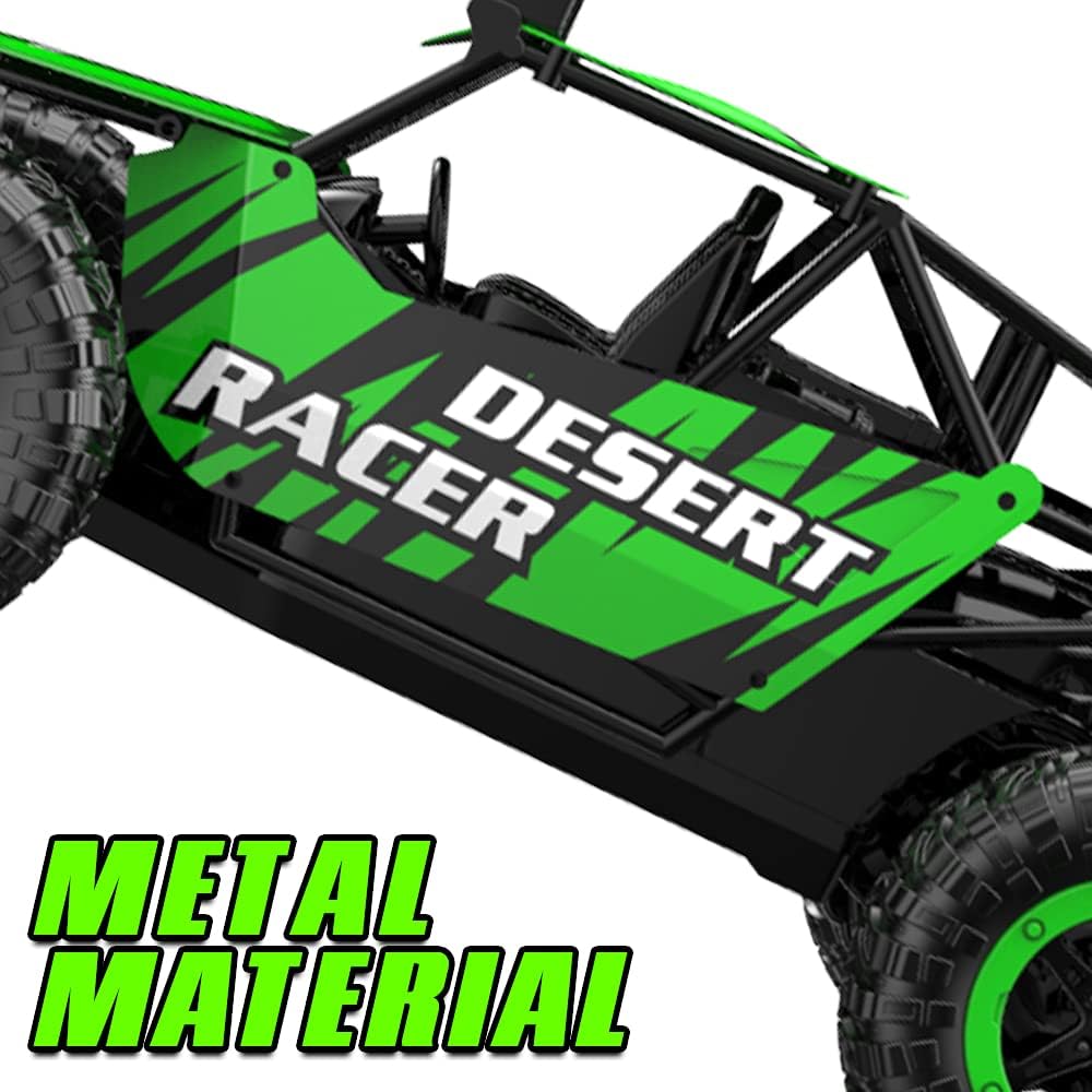 Remote Control Car 1/16 Scale Off-Road Monster Truck Green Z1963