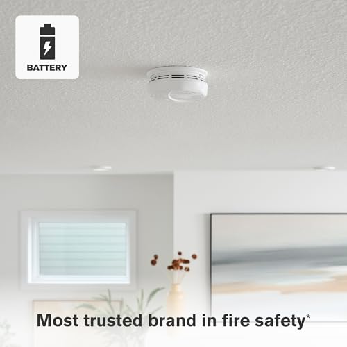 Battery Powered Z-Wave Smoke Detector & Carbon Monoxide Alarm R538