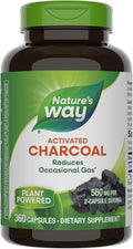 Activated Charcoal 560 mg 360 Capsules S8567