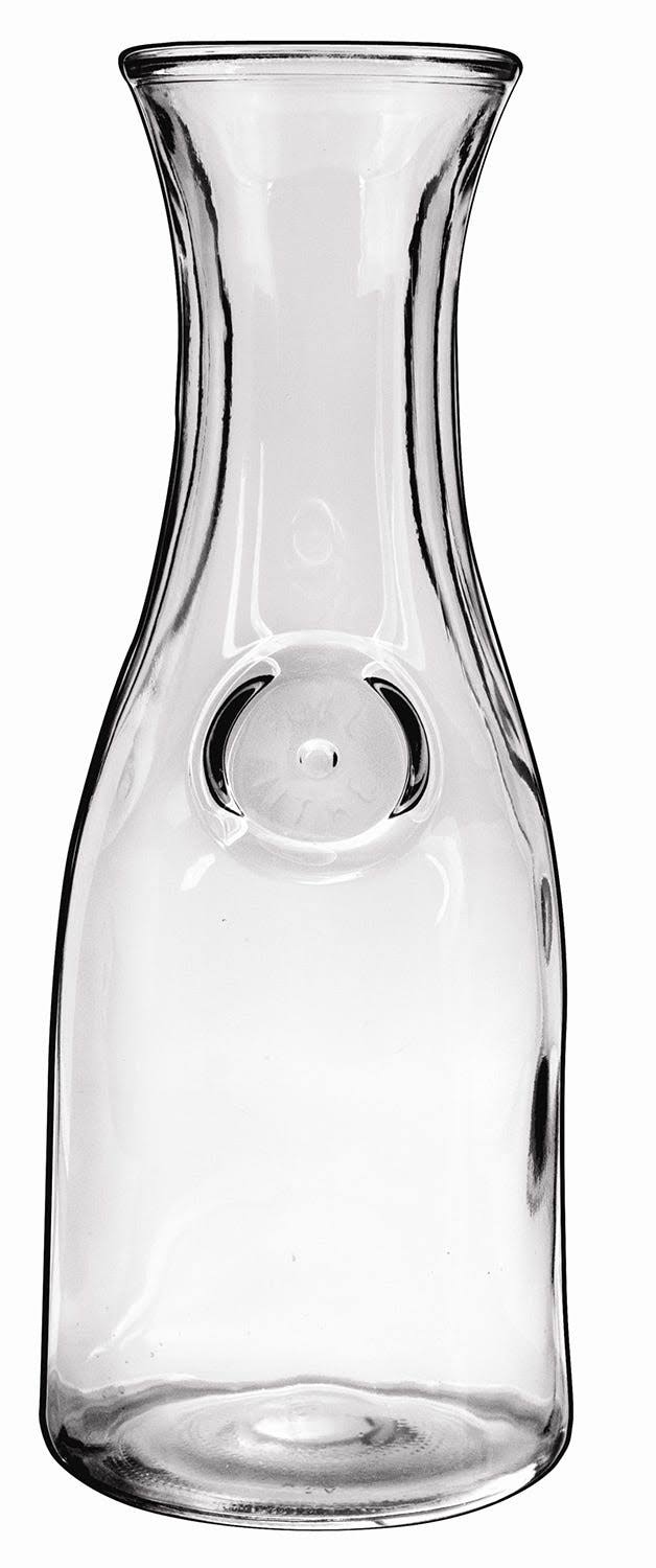 Glass Carafe 1 Liter Clear X3347