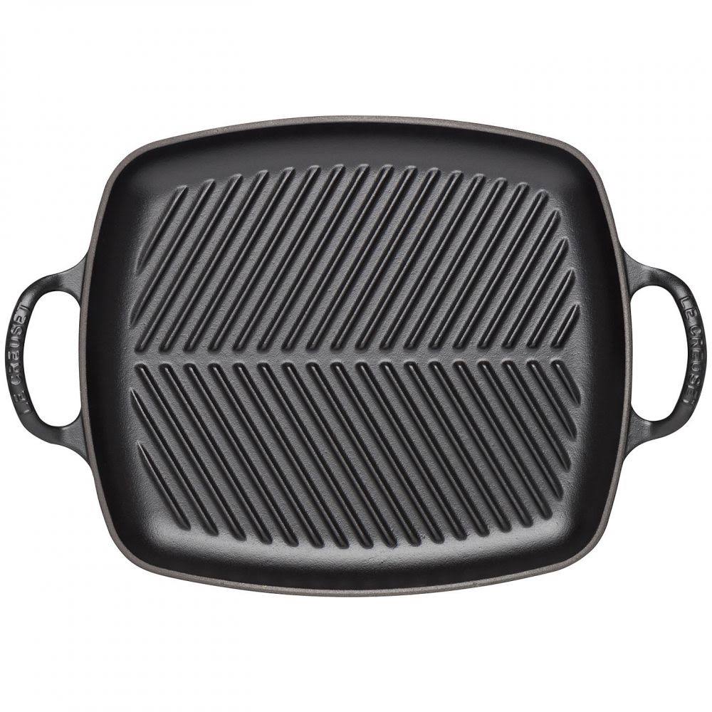 Satin Black Cast Iron Rectangular Grill X836