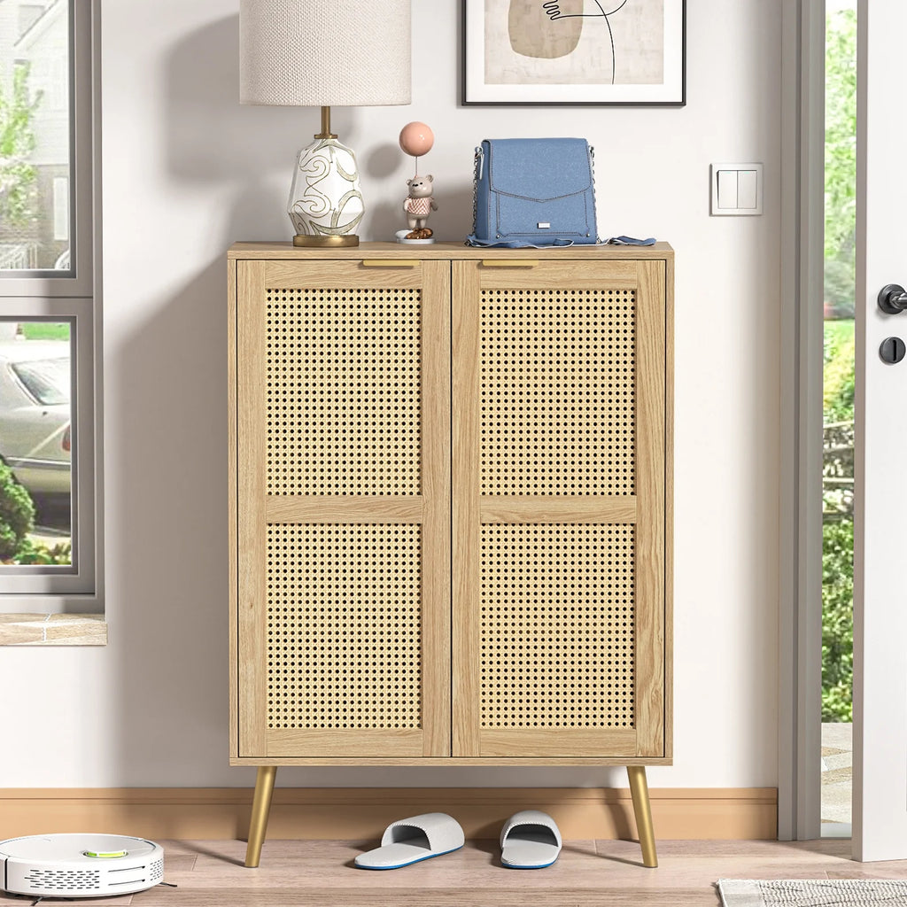 Rattan Storage Cabinet H443