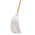 16 oz Rayon Deck Mop with Wooden Handle, 12/Carton L716058