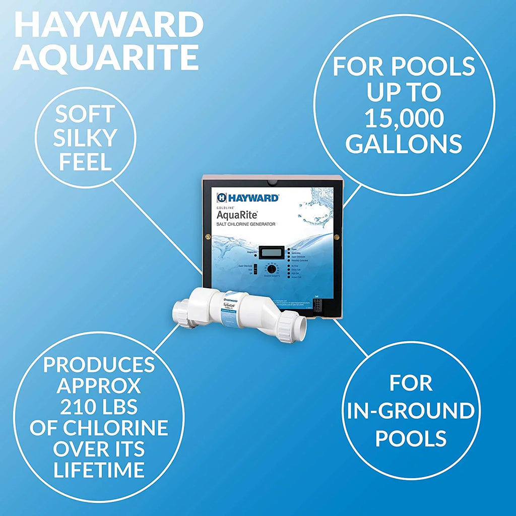 Salt Chlorinator with TurboCell for 15,000 Gallon In Ground Swimming Pools Y98230