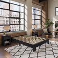 Black Full Platform Bed Frame I61785