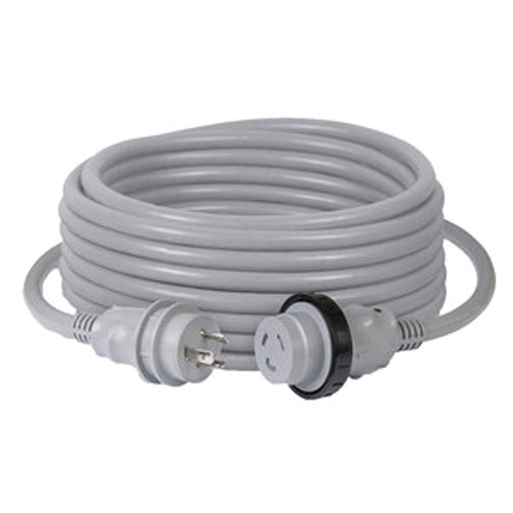 30A 125V Shore Power Cord Gray - 50 ft. H939