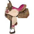 Azalea Leather Western Barrel Saddle R86718