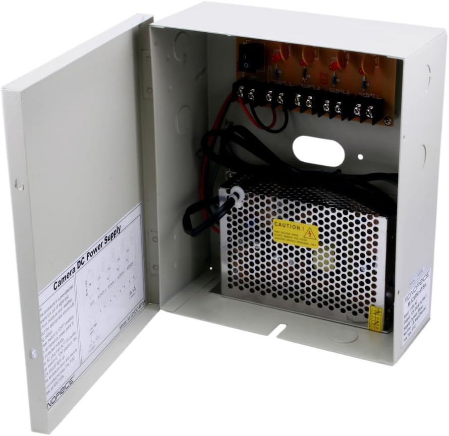 16 Channel CCTV Camera Power Supply 12VDC 10Amps A1291