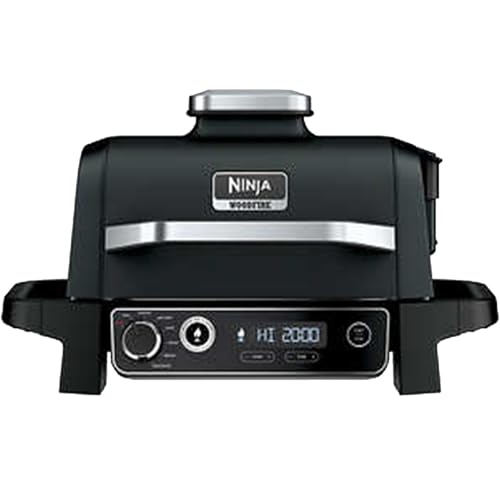 Grey 7-in-1 Outdoor Electric Grill & Smoker I978