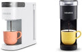 White Single Serve K-Cup Pod Coffee Maker & Black Single Serve Coffee Maker G27957