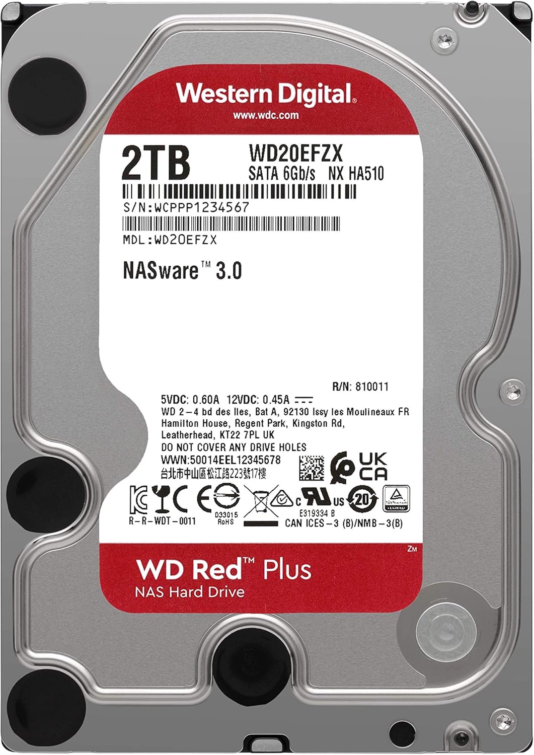 6TB NAS Internal Hard Drive HDD G920862