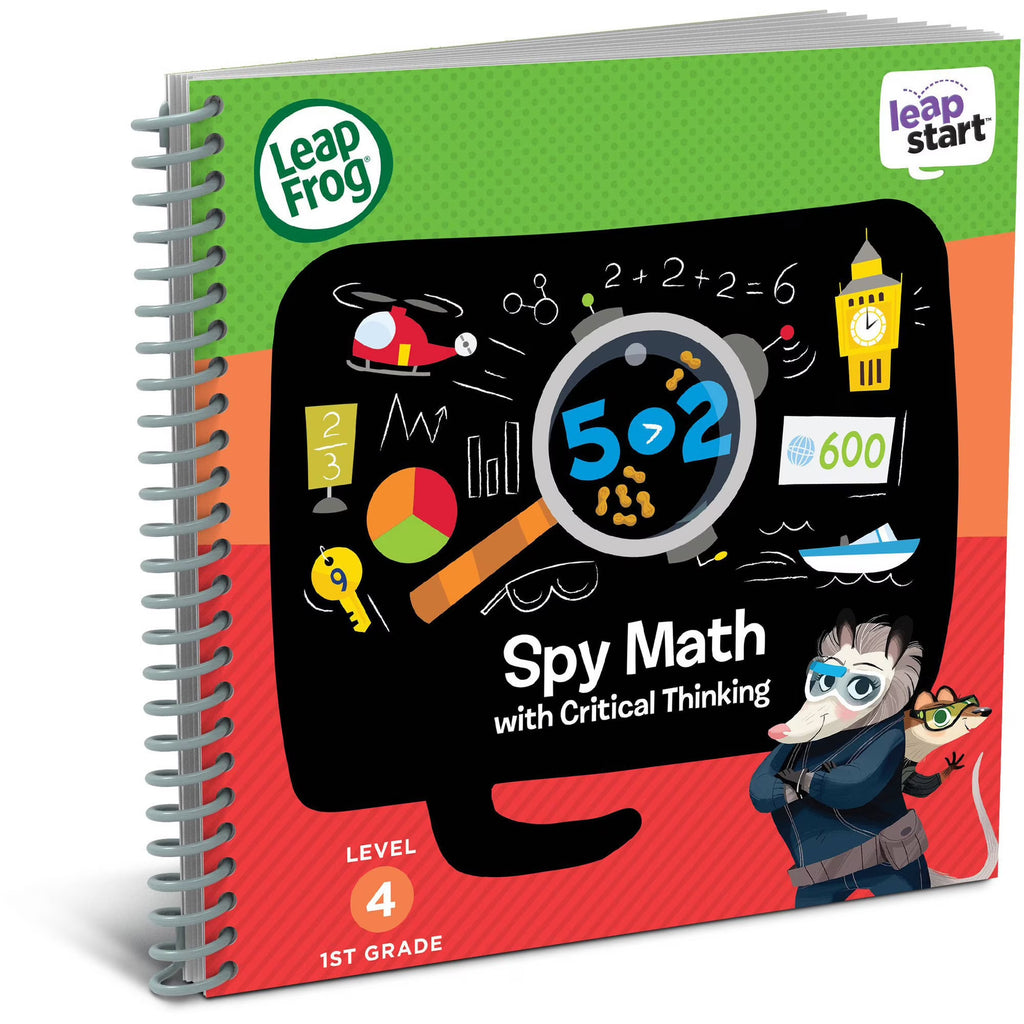 1st Grade Activity Book: Spy Math and Critical Thinking P494