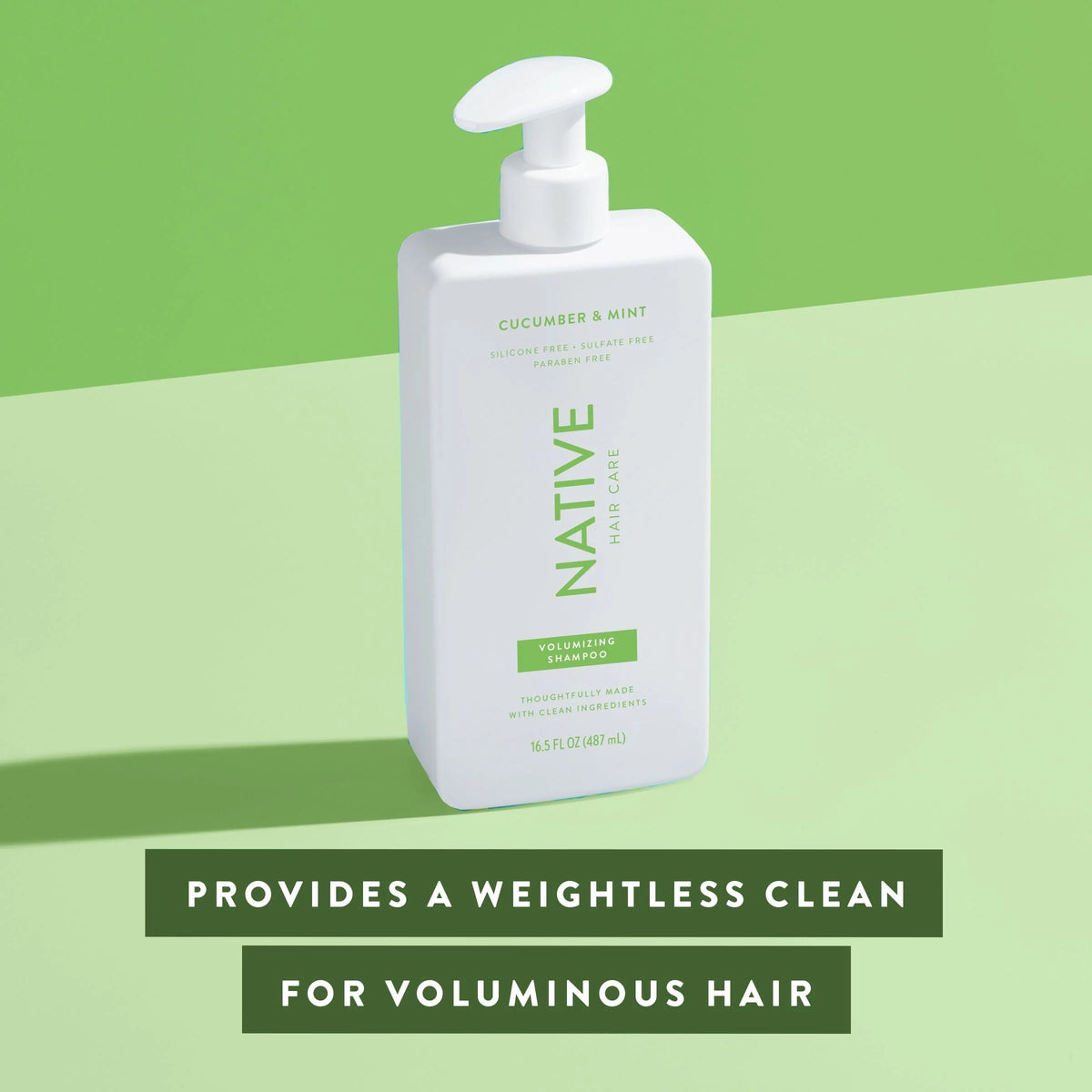 Volumizing Shampoo Cucumber & Mint Sulfate & Paraben Free 16.5 oz Q682358