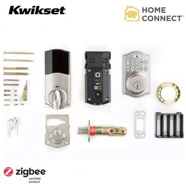 Satin Nickel Zigbee Deadbolt M137992