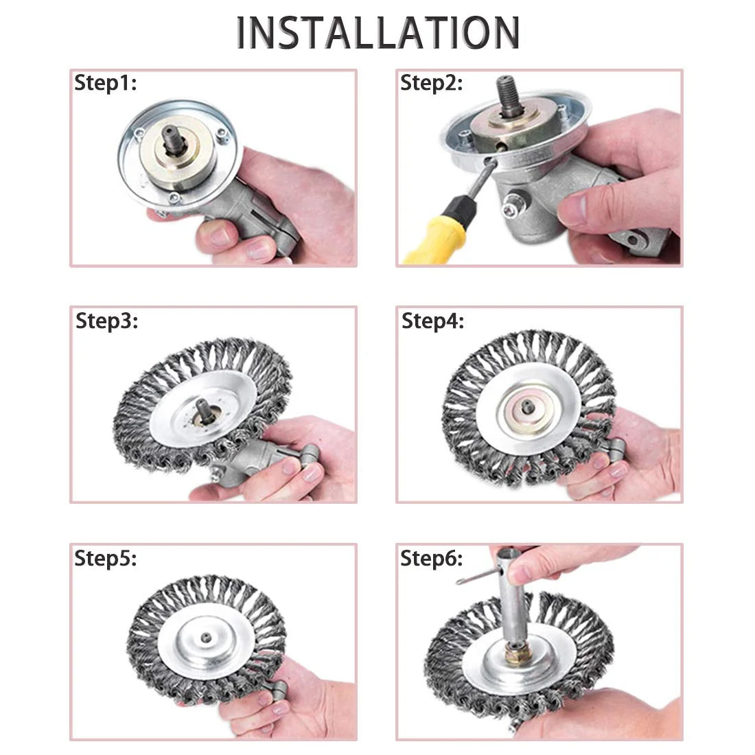 6 inch Weed Trimmer Edge Head Replacement V338656