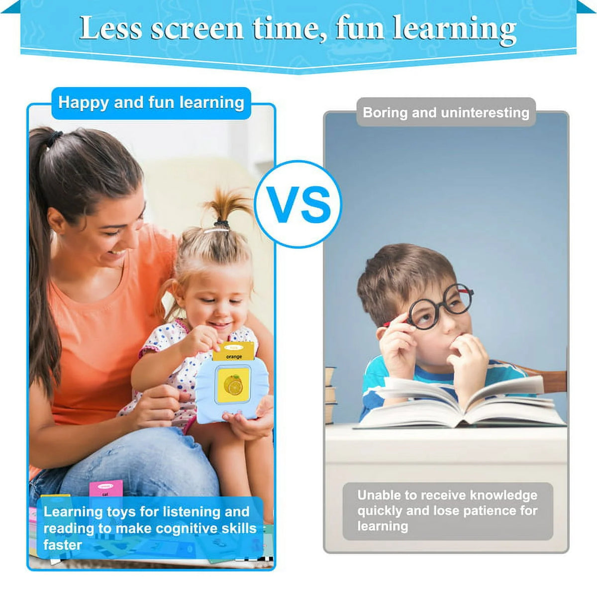 Talking Flash Cards Educational Toys for Toddlers Z249