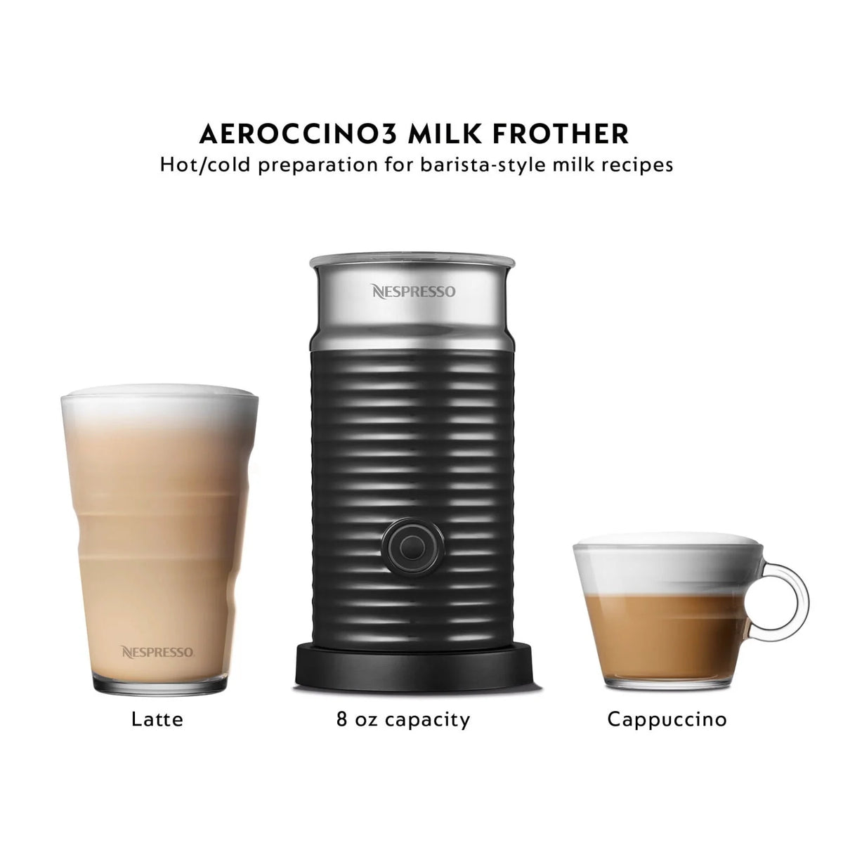 Red Coffee and Espresso Maker with Milk Frother R5369