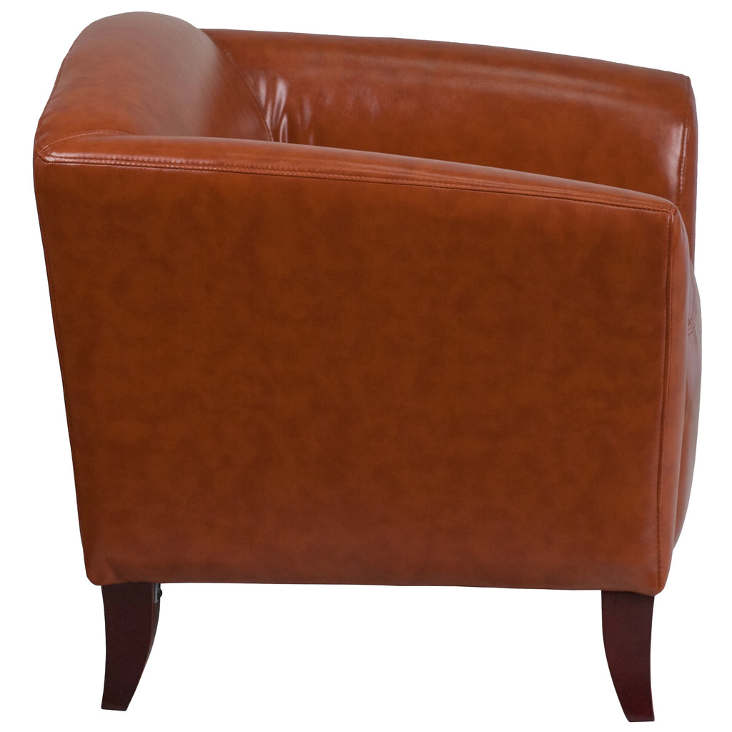 Cognac LeatherSoft Chair P30030