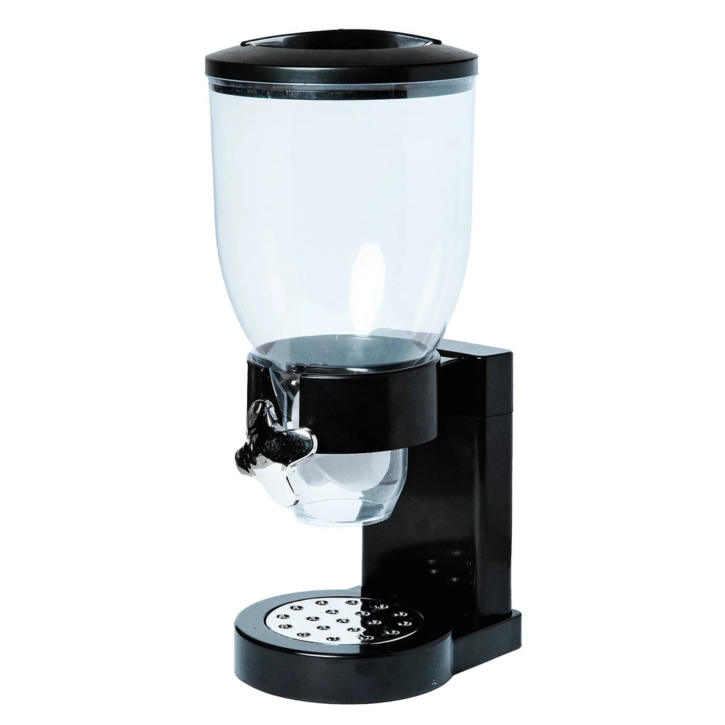 Black Cereal Food Dispenser H136