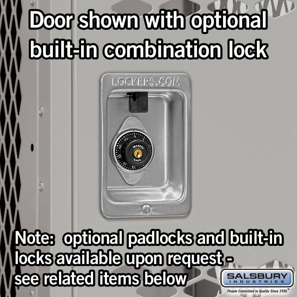 Extra Wide Vented Metal Locker G68020