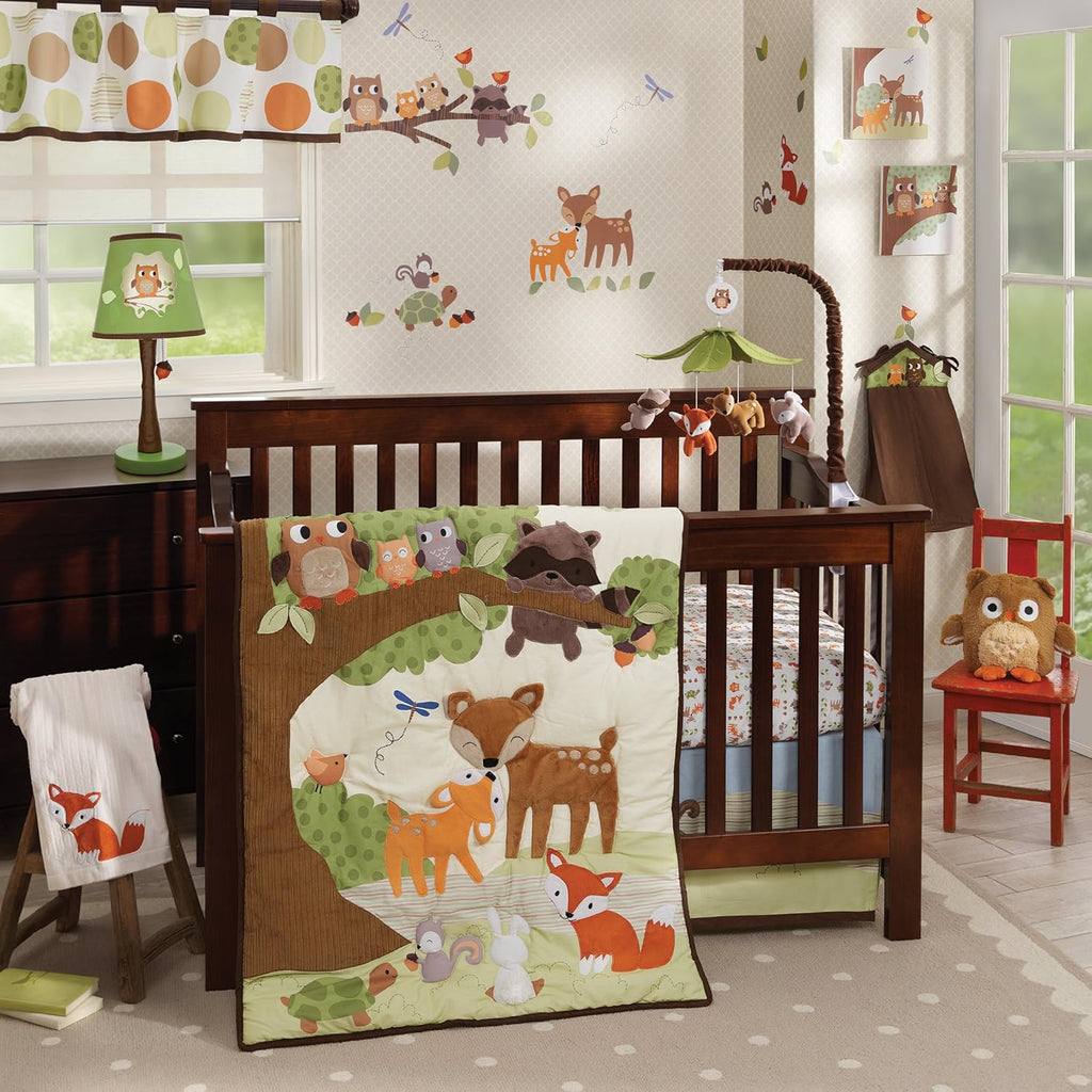 Multicolor Forest Animals Musical Baby Crib Mobile G88909