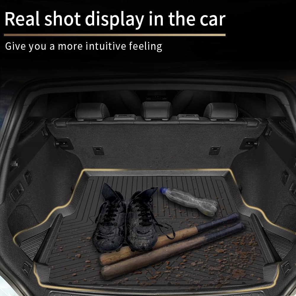 Black Waterproof Cargo Liner Mat Tray N5538