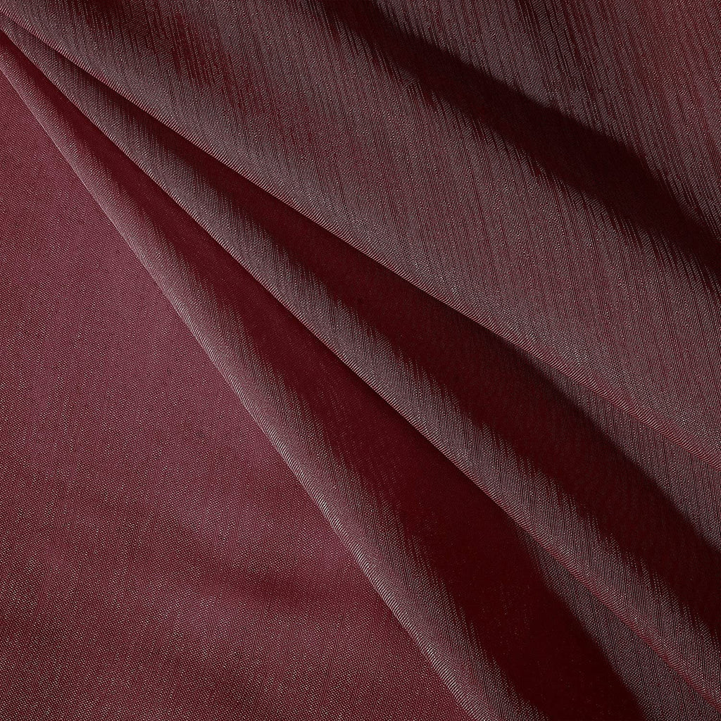 Burgundy Semi-Sheer Grommet Curtain Panel Pair, 108" x 84" V52940