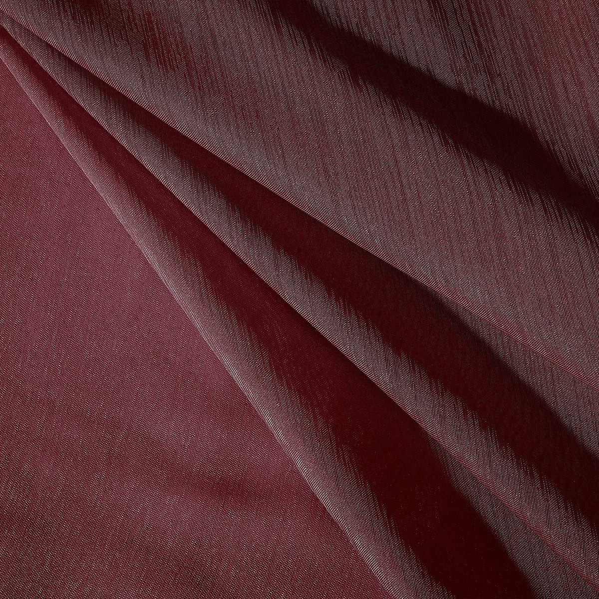 Burgundy Semi-Sheer Grommet Curtain Panel Pair, 108" x 84" V52940