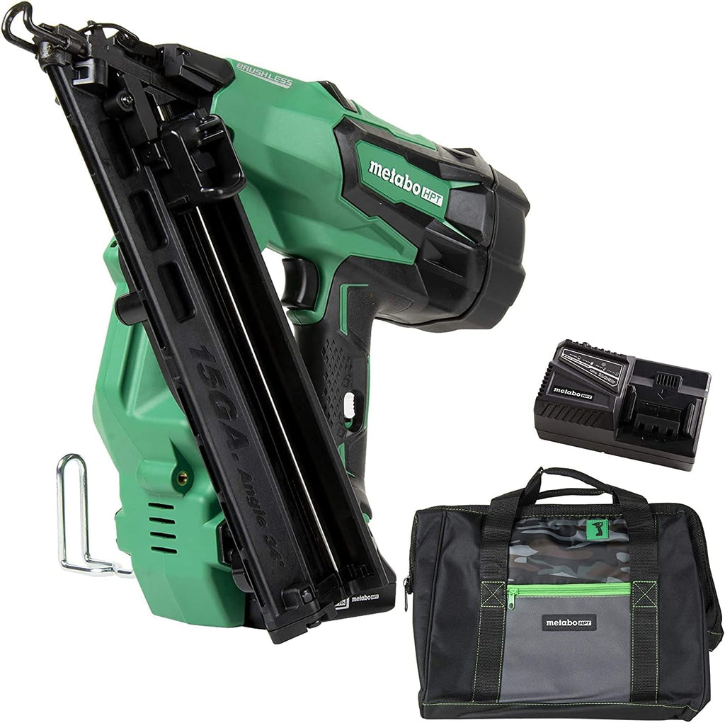 18V Brushless 15 Gauge Cordless Finish Nailer Kit T40894