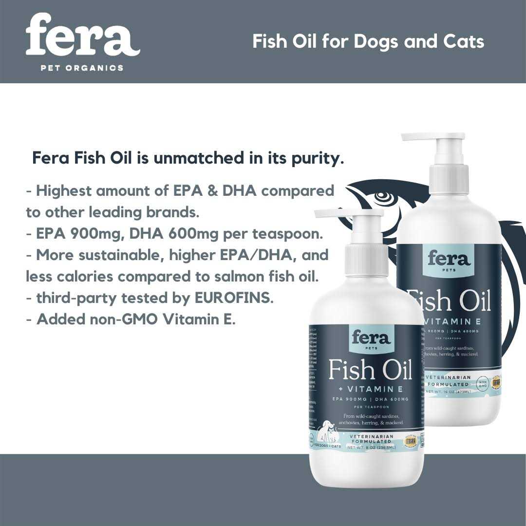 Fish Oil + Vitamin E Supplement for Dog & Cat N675737