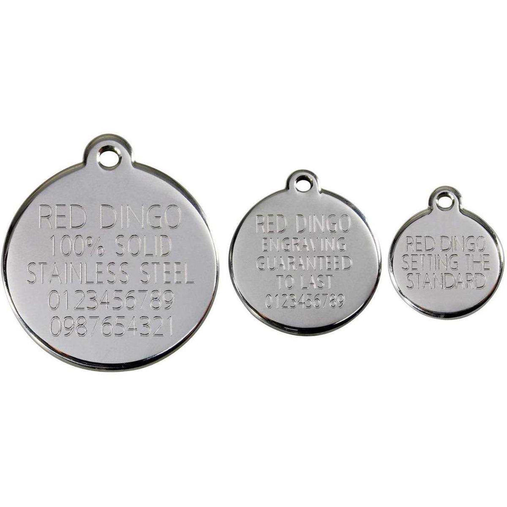 Enamel Pet ID Tag Heart M7111