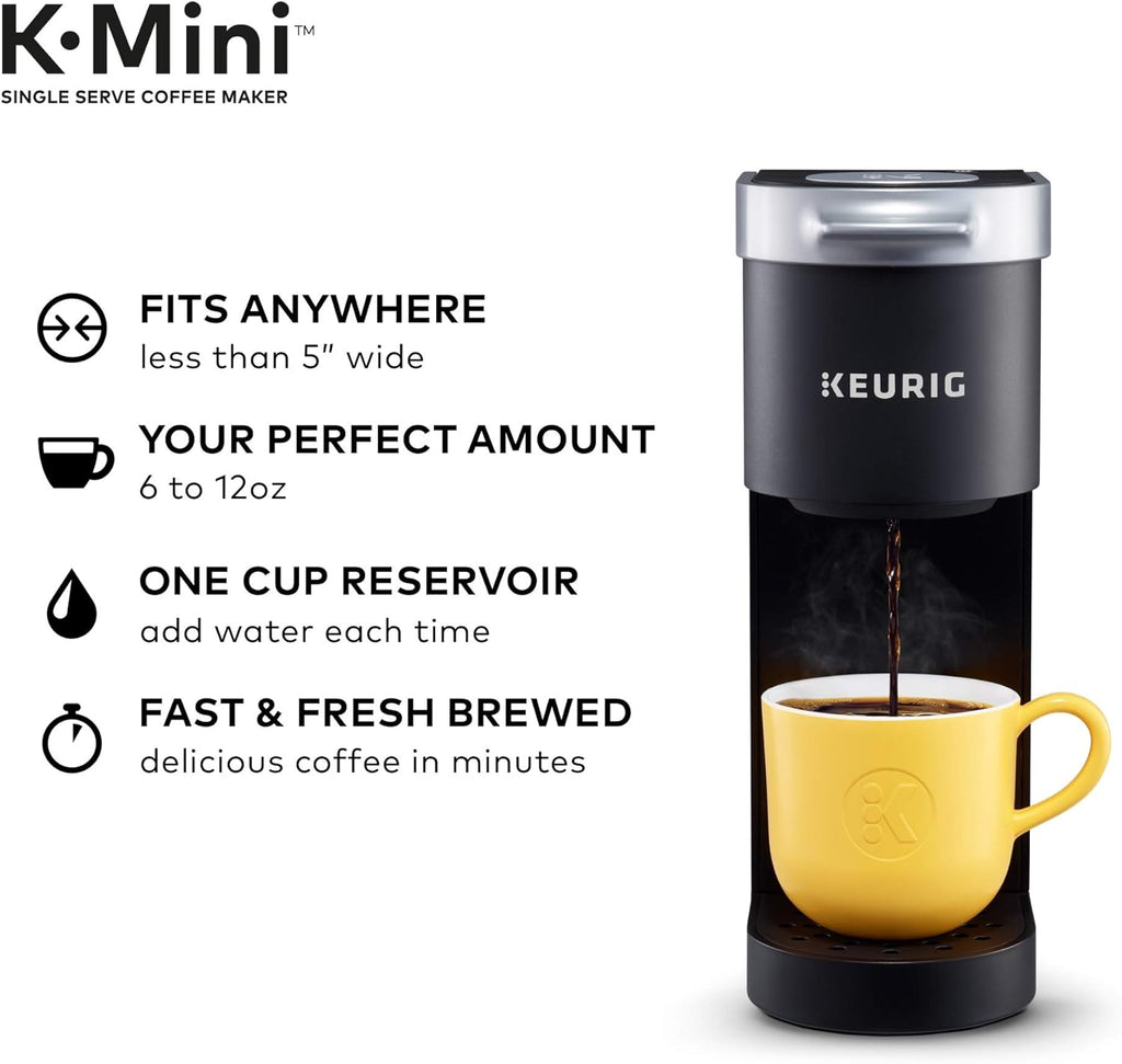 White Single Serve K-Cup Pod Coffee Maker & Black Single Serve Coffee Maker G27957