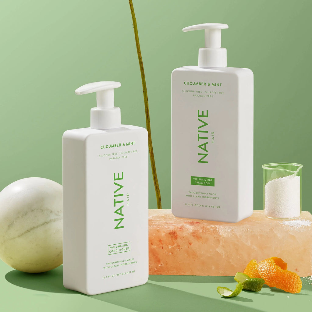 Volumizing Shampoo Cucumber & Mint Sulfate & Paraben Free 16.5 oz Q682358