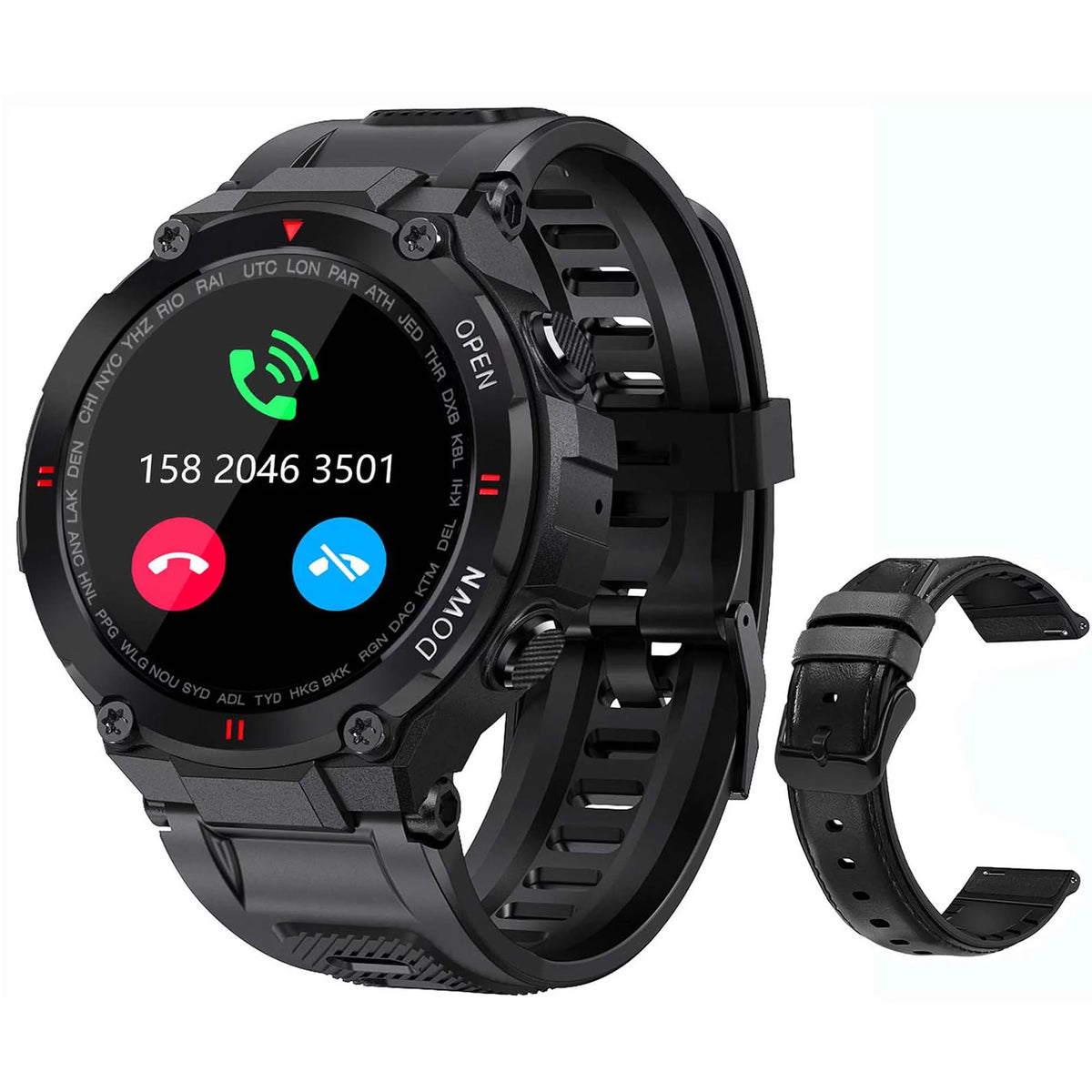 1.3'' HD Touch Screen Tactical Smartwatch K7761