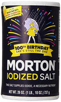 26 oz Pack of 16 Iodized Salt T80813
