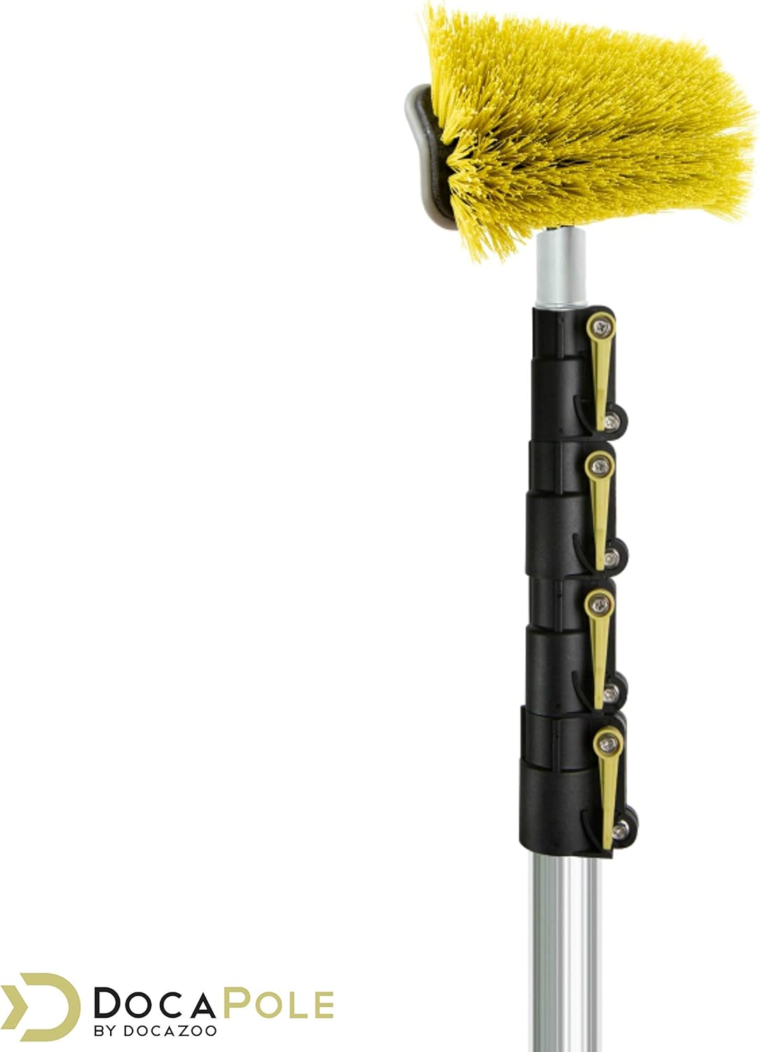 Hard Bristle Scrub Brush with Telescopic Extension Pole W8803