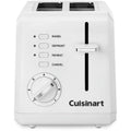 White 2-Slice Compact Plastic Toaster H52846
