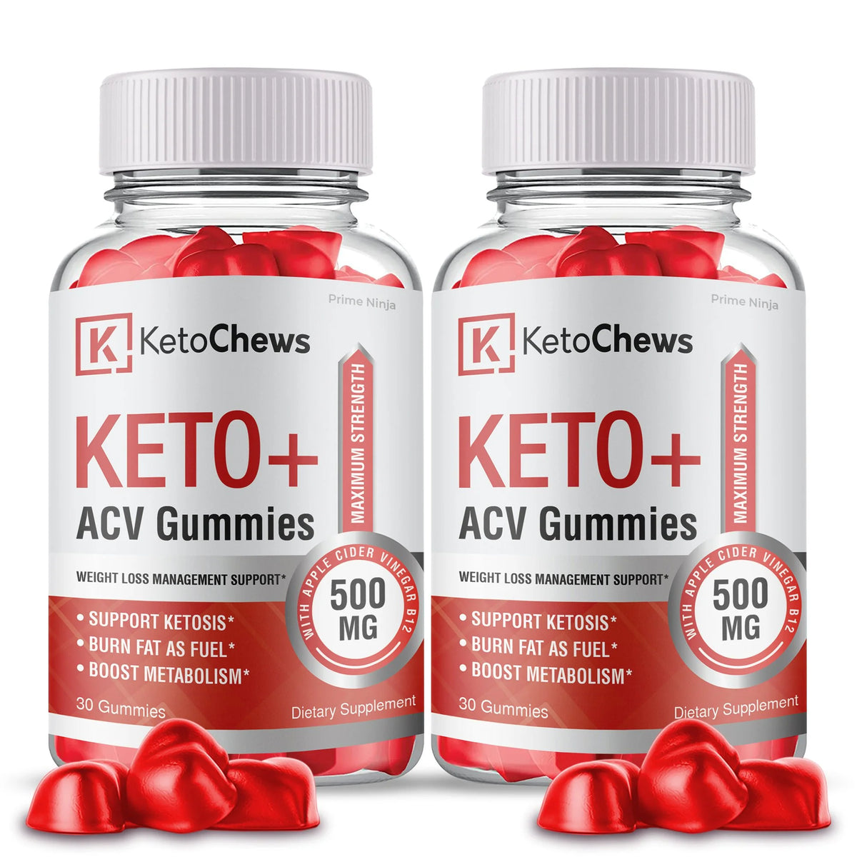 Keto Chews ACV Gummies 2 Pack F152