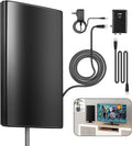 Amplified HD TV Antenna, 240Miles Range, 31ft Coax Cable Q29136