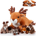 16 Inch Plush Deer Stuffed Animal Set with 4 Little Plush Z628938