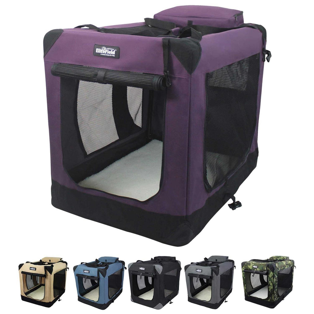 3-Door Folding Soft Dog Crate S401