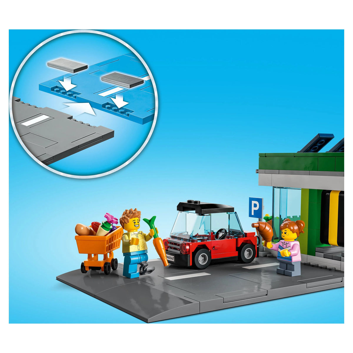Grocery Store Building Set 404 Pieces K2227