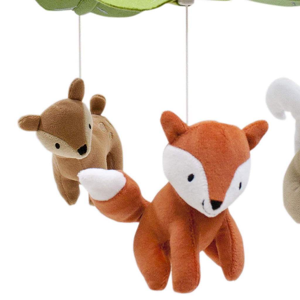 Multicolor Forest Animals Musical Baby Crib Mobile G88909